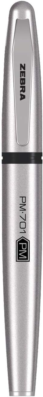 Zebra Pen STEEL PM-701 & M/F-701, Juego de bolígrafo, lápiz y marcador