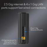NETGEAR Router WiFi 7 de doble banda Nighthawk (RS100): solo enruta...