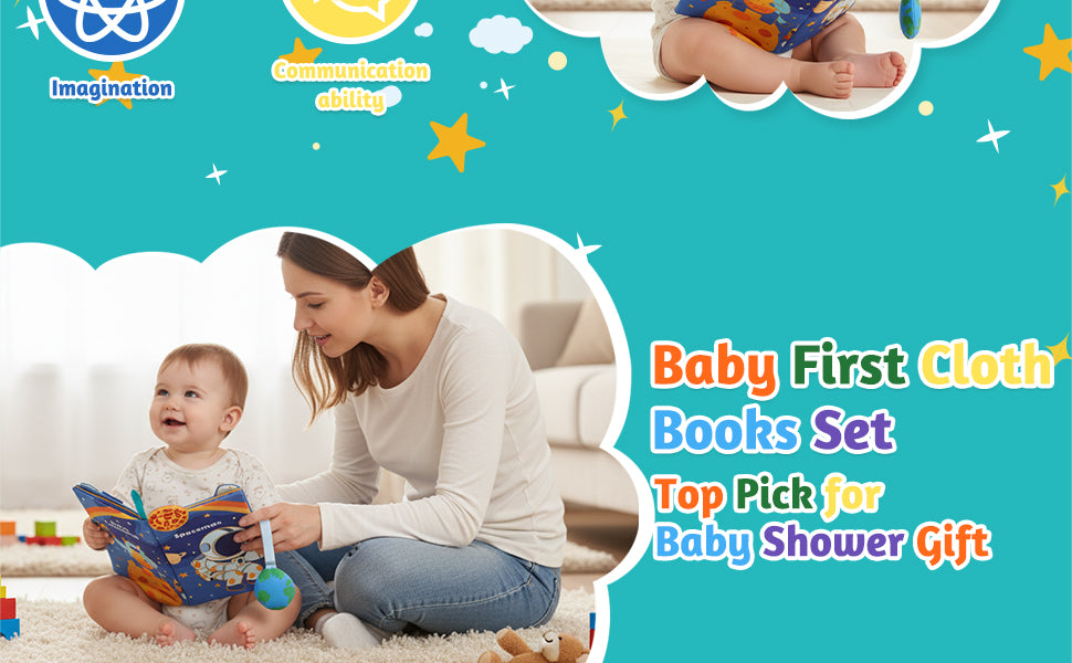 YOGINGO Libros para bebés Montessori Toys Interstellar