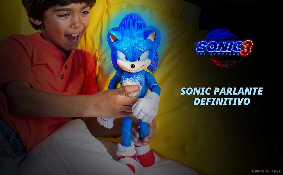 Sonic Figura de The Hedgehog 3 Ultimate Talking Sonic de