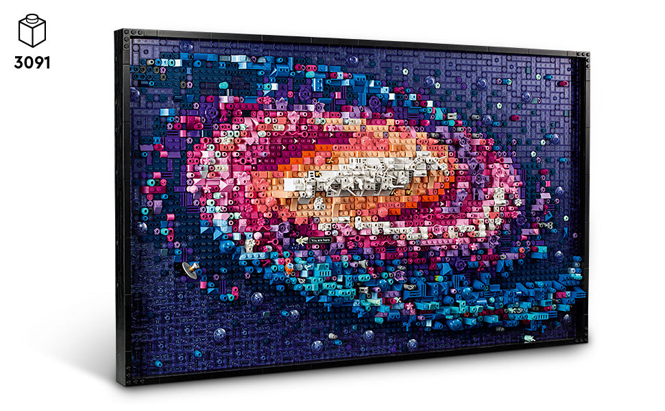 LEGO - Arte de pared con la Vía Láctea regalo de