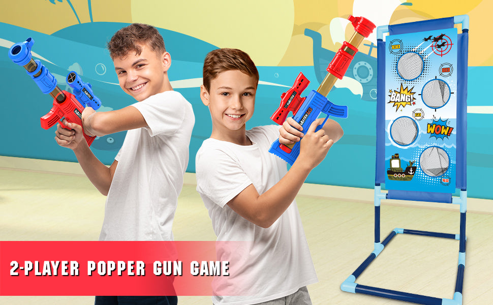 YEEBAY - Juguete de disparos para niños de 6 7 8 9 o 10