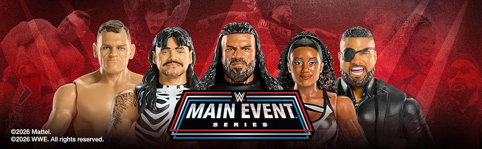 Mattel WWE Tonga Loa Figura de acción Main Event Series