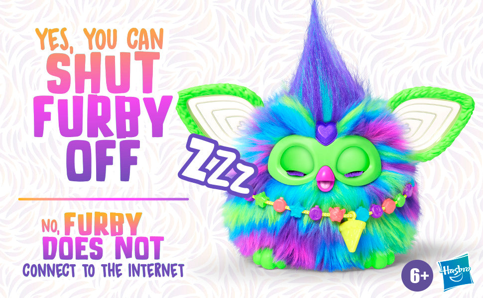 Furby Galaxy brilla en la oscuridad 15 accesorios de moda