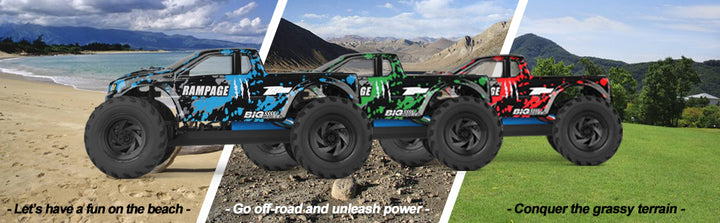 HAIBOXING Vehículos RC a escala 1/18 4WD todoterreno