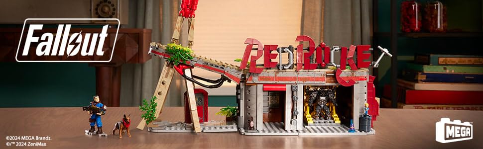 MEGA Fallout Figuras de acción de juguetes de construcción