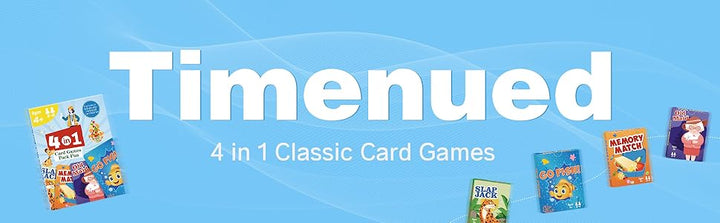 Juegos de Cartas Go Fish Old Maid Slap Jack y Memory