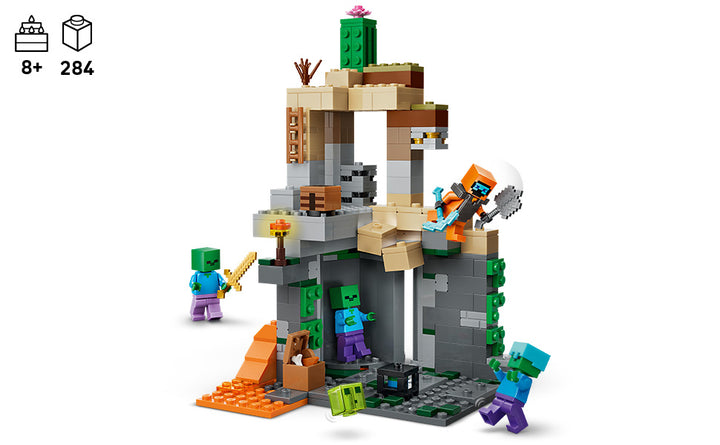 LEGO Minecraft Zombie Dungeon - Juguete de construcción y