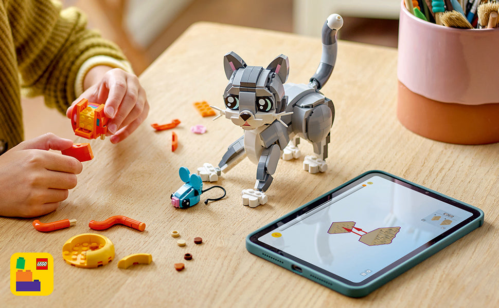 LEGO Creator 3 en 1 Juguete juguetón para gatos juguete de