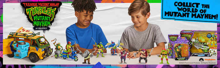Teenage Mutant Ninja Turtles Playmates Toys - Paquete de 4