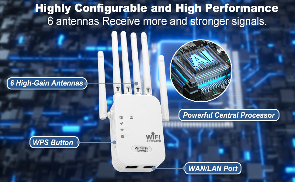 Extensor Amplificador de señal WiFi el mejor extensor WiFi