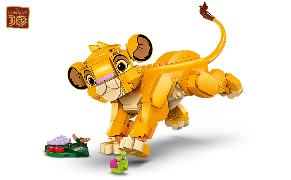 LEGO 43243 - Juguete de construcción Simba de El Rey León