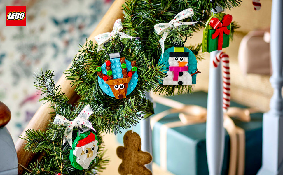 Selección de adornos navideños