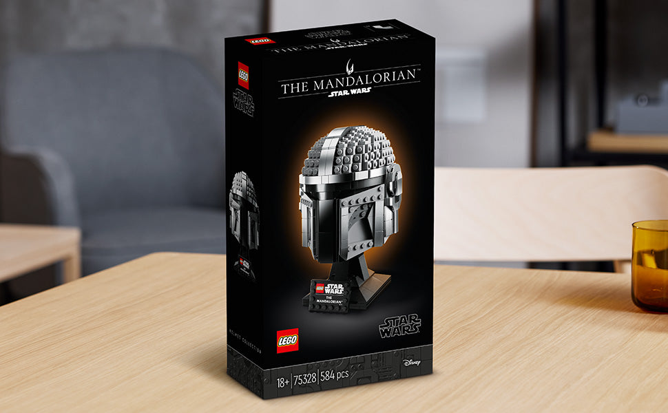 LEGO Star Wars The Mandalorian Helmet 75328 Kit de modelo