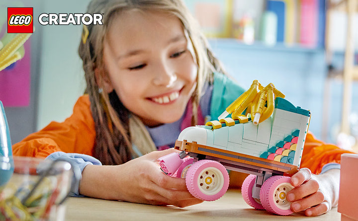 LEGO Creator 3 en 1 Kit de Construcción de Patín Retro Se
