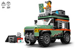 LEGO City Off-Road - Camión de montaña de juguete 4x4