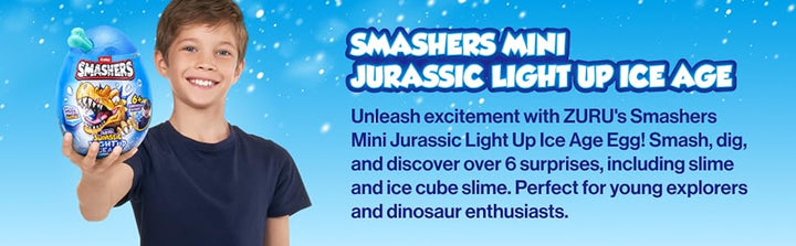 Smashers Mini Jurassic Light Up Ice Age Egg por ZURU -