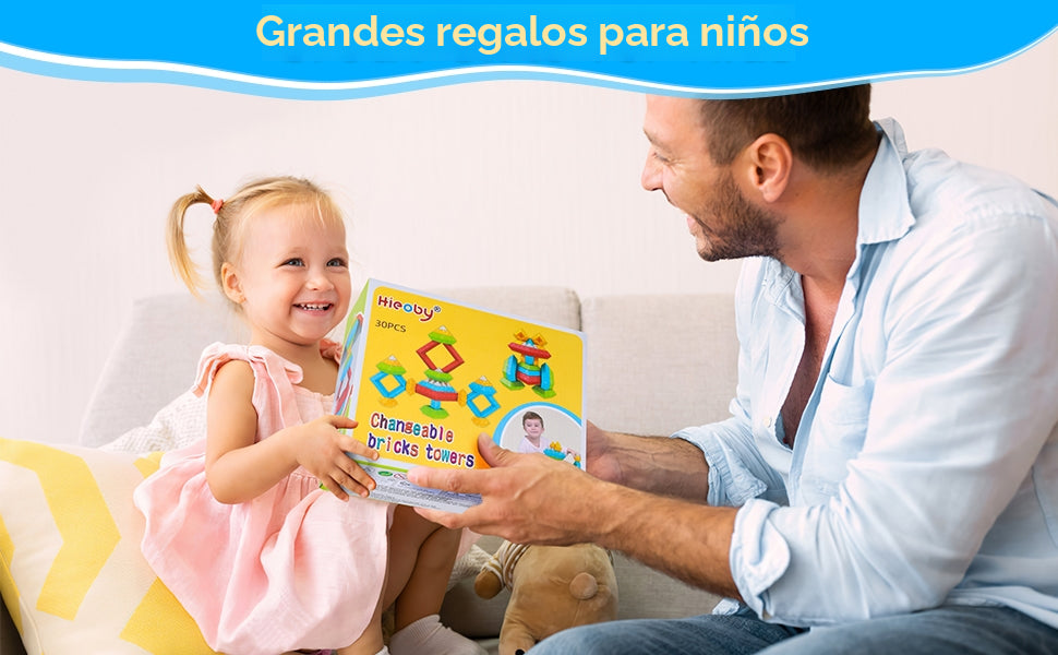 Hieoby Juguetes Montessori para niños y niñas de 1 2 3 4