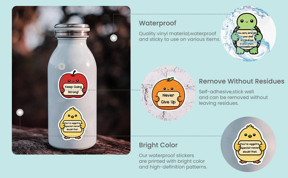 100 calcomanías lindas para niños calcomanías de animales