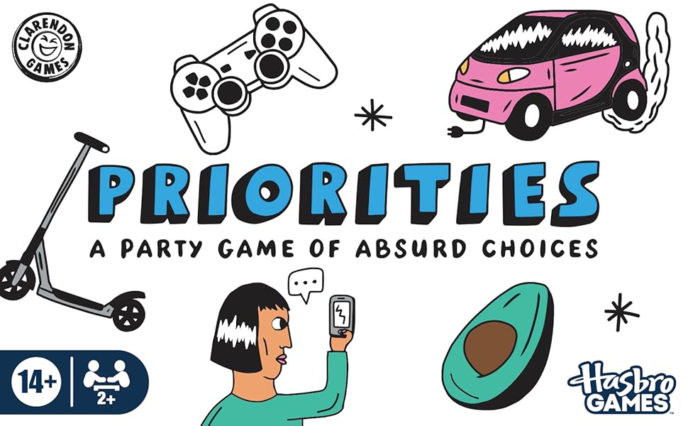 Juego de prioridades Un juego de fiesta de opciones