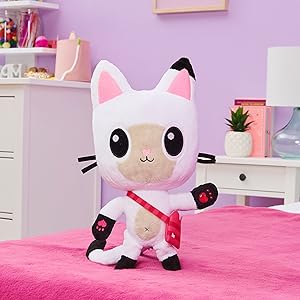 Gabbys Dollhouse Peluche Pandy Paws parlante Juguete de