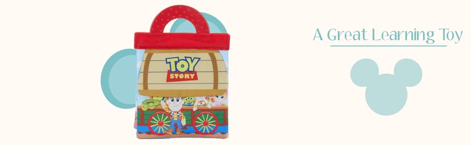 Disney Baby Pixar Toy Story - Caja de juguetes con libro
