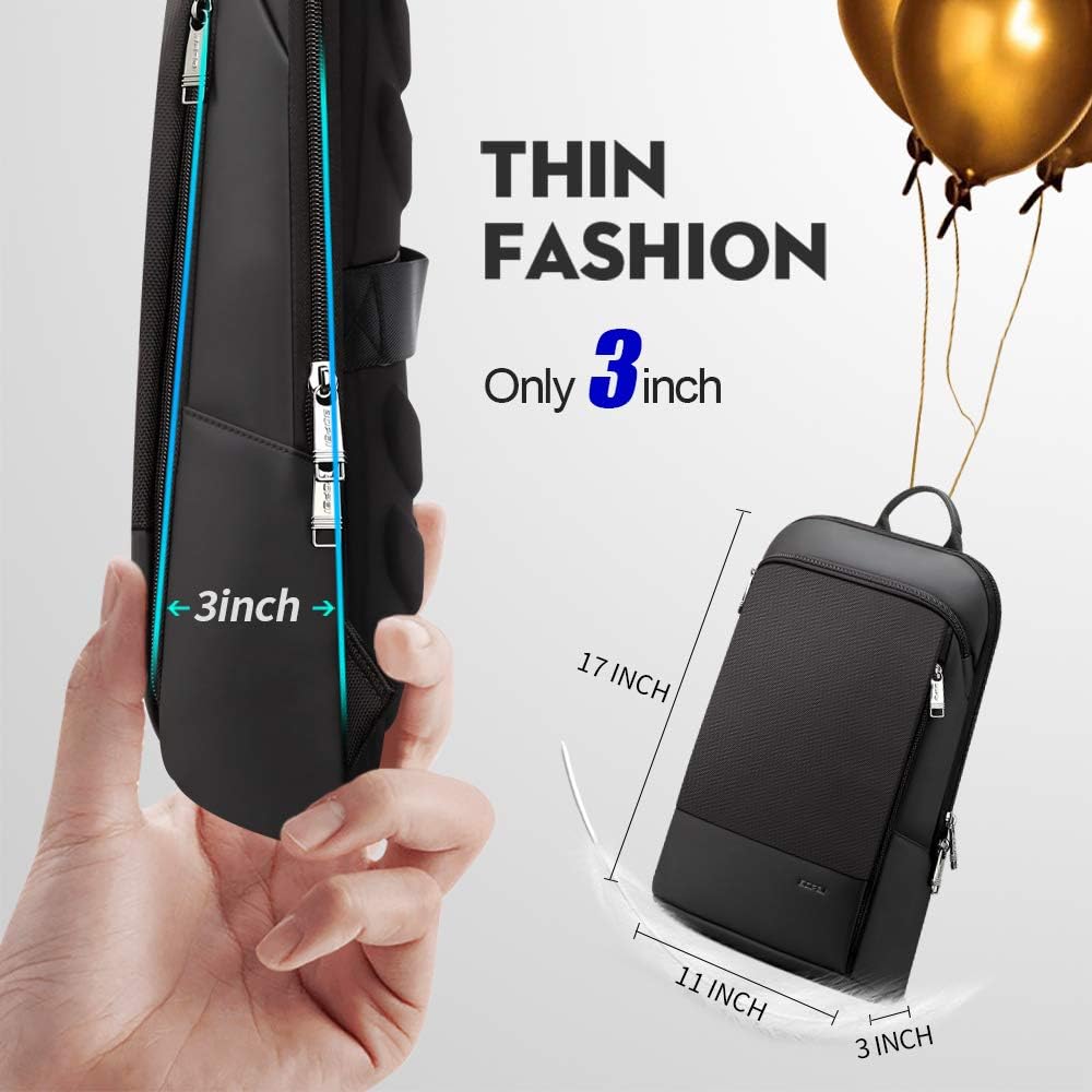 BOPai Mochila para Laptop Súper Delgada de 15 Pulgadas para Hombres...