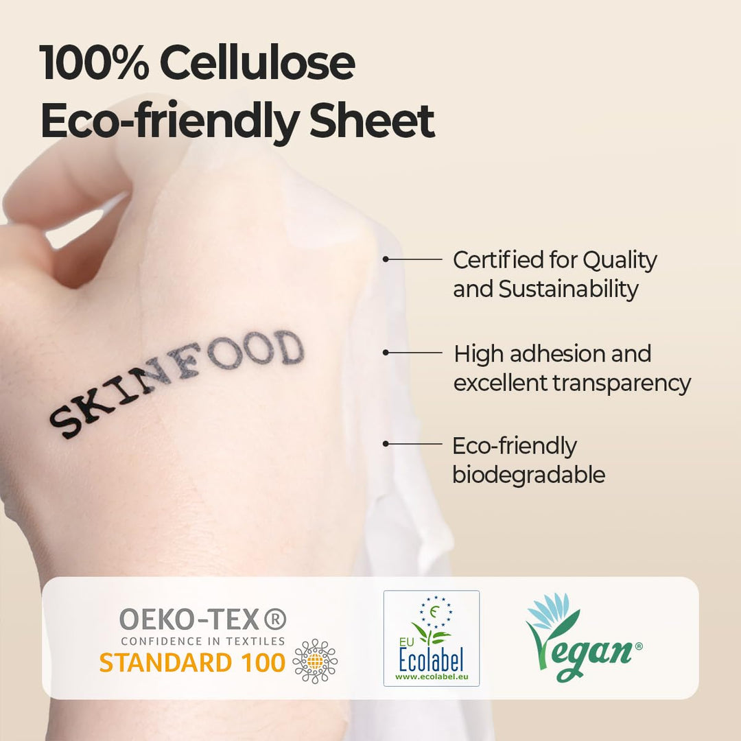 SKINFOOD - Mascarilla diaria de papas madecassoside, tratamiento co...