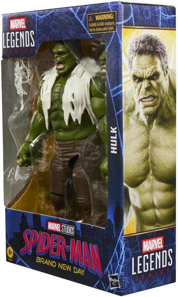 Marvel Legends Series Hulk, Spider-Man: Brand New Day - Juego de fi...