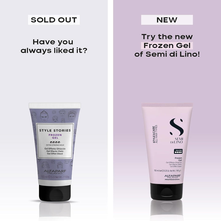 ALFAPARF MILANO Semi di Lino Style &amp; Care Frozen Gel - Gel para...