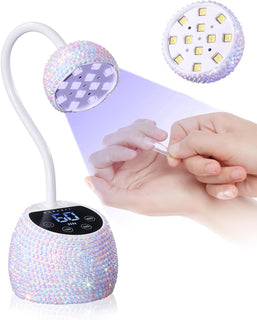 Makartt Lámpara de uñas LED UV, lámpara de curación flash de cuello...