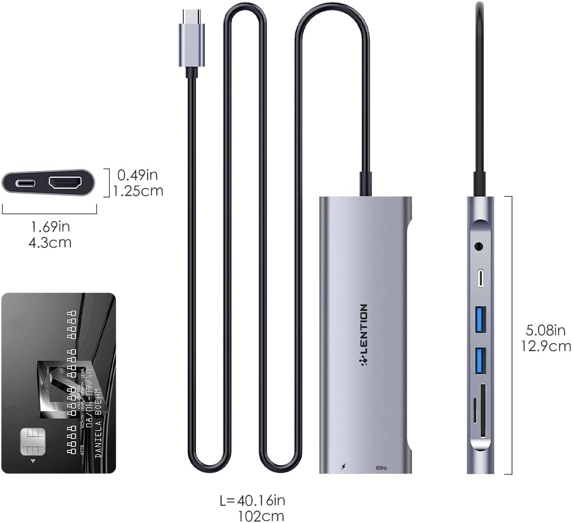 LENTION, C37-1M, hub USB 3.0