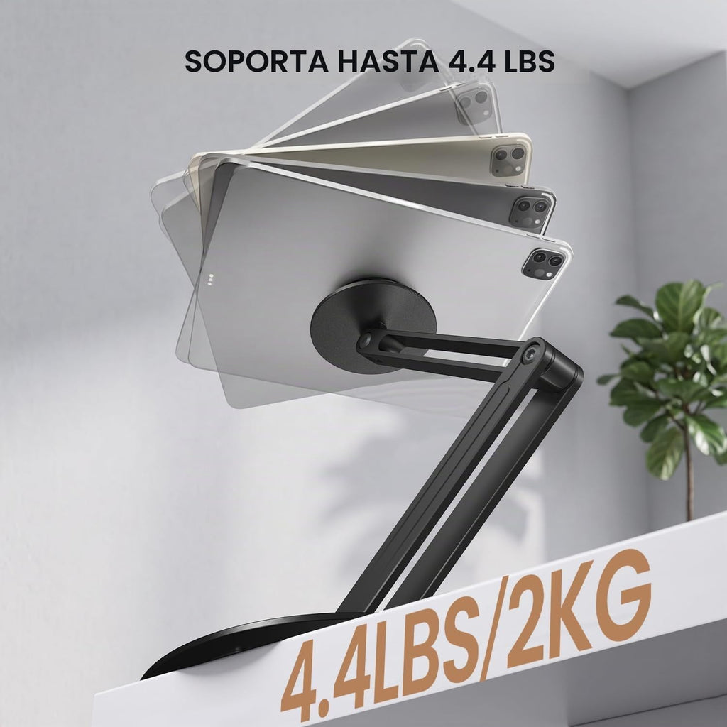 UPERFECT Soporte magnético VESA, brazo de aluminio ajustable para monitor