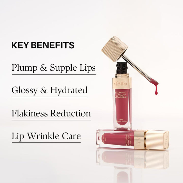 Juego de regalo de 3 colores para volumen de labios (rosa débil, ro...