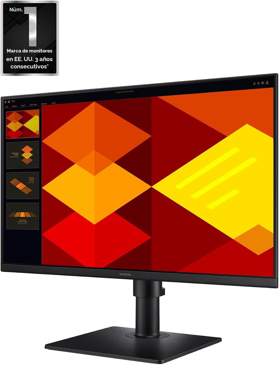 Samsung 24" (S40GD) Monitor de negocios sin bordes con panel IP...