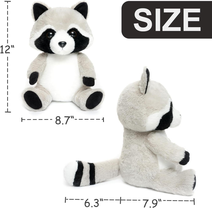 WEIGEDU Coon - Animales de peluche de mapache para cumpleaños de ni...
