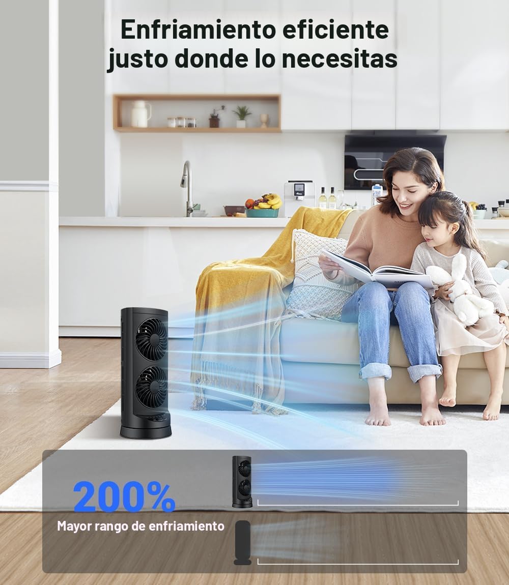 Ventiladores de torre personales de refrigeración que soplan aire f...
