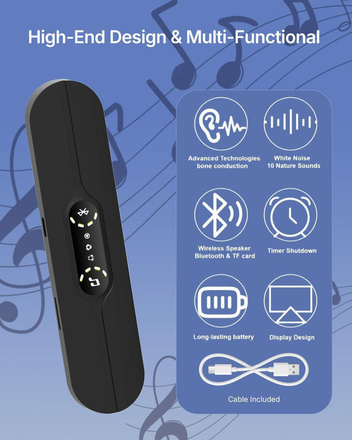 Altavoz debajo de la almohada Altavoces de almohada Bluetooth de co...