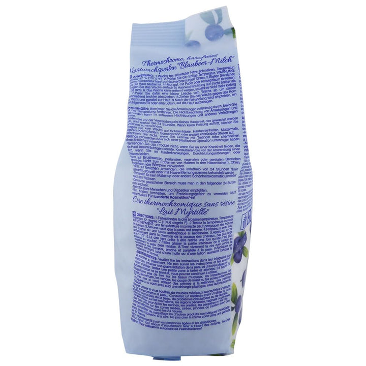 Waxness Perlas de cera dura termocrómica de leche de arándanos a gr...