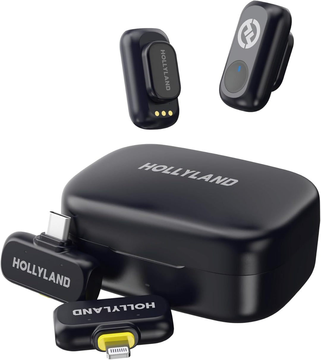 Micrófono inalámbrico Hollyland Lark A1 Mini para iPhone 14\/13\/12...