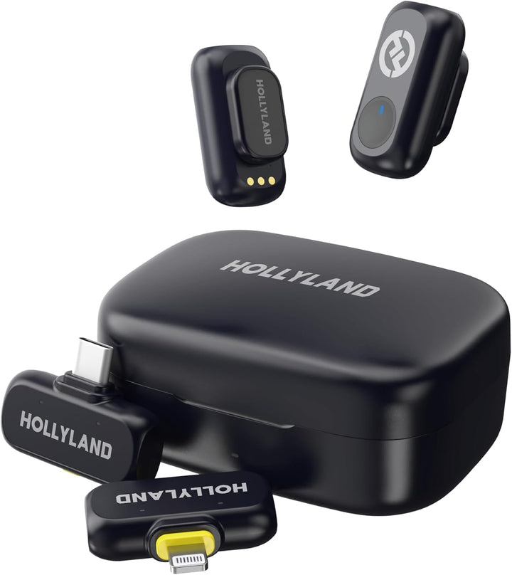 Micrófono inalámbrico Hollyland Lark A1 Mini para iPhone 14\/13\/12...