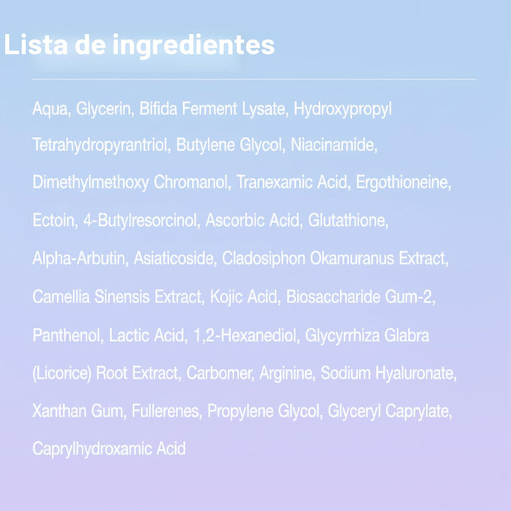 Removedor de manchas oscuras para cara y cuerpo con 20,000 ppm de n...