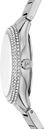 Reloj para mujer Michael Kors Sylvia, reloj pulsera de acero inoxidable para mujer