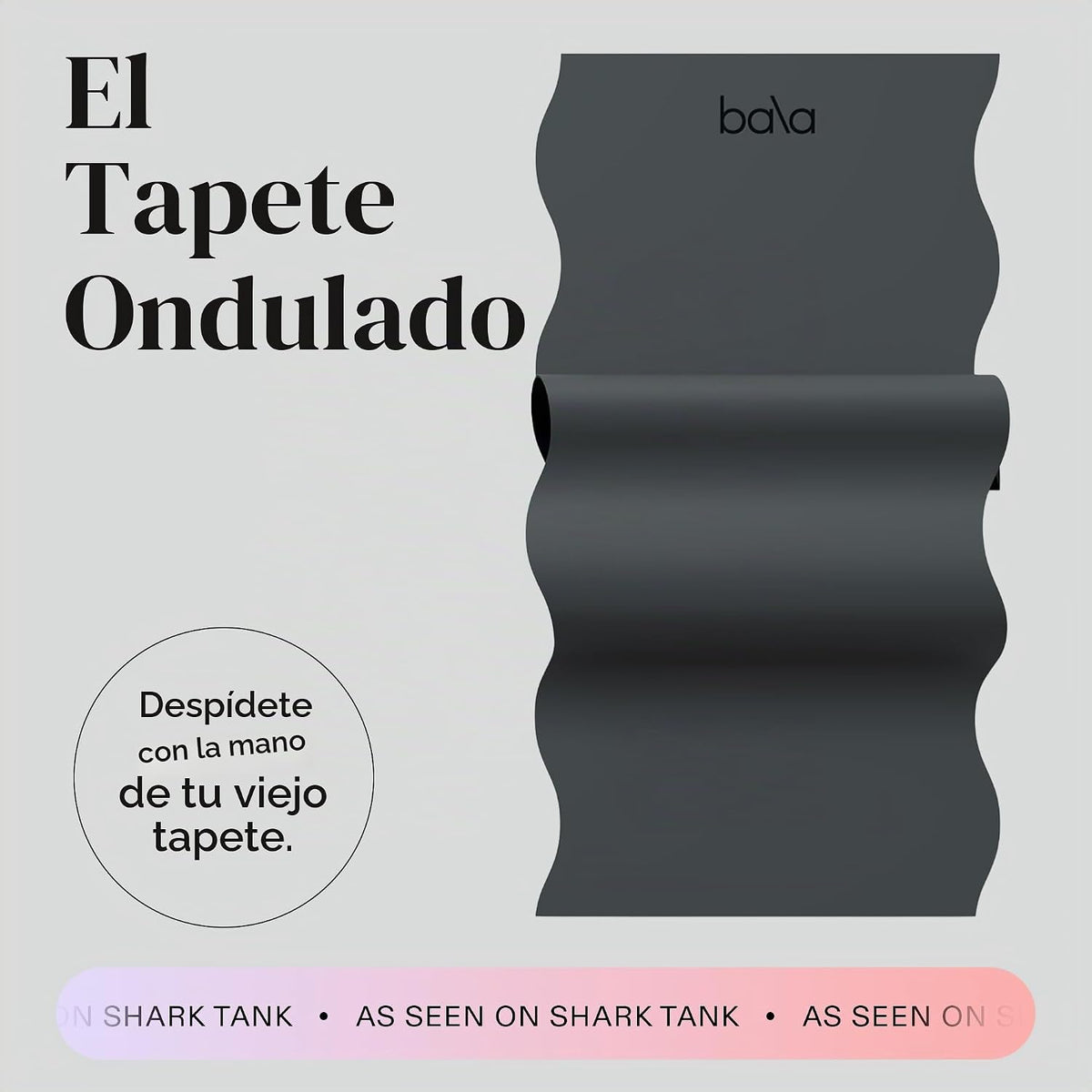 Bala Esterilla de yoga para gimnasio en casa – Alfombrilla de ejercicio antideslizante para entrenamiento en casa, estiramiento, pilates, aeróbicos y entrenamiento de suelo y fitness – Esterilla de