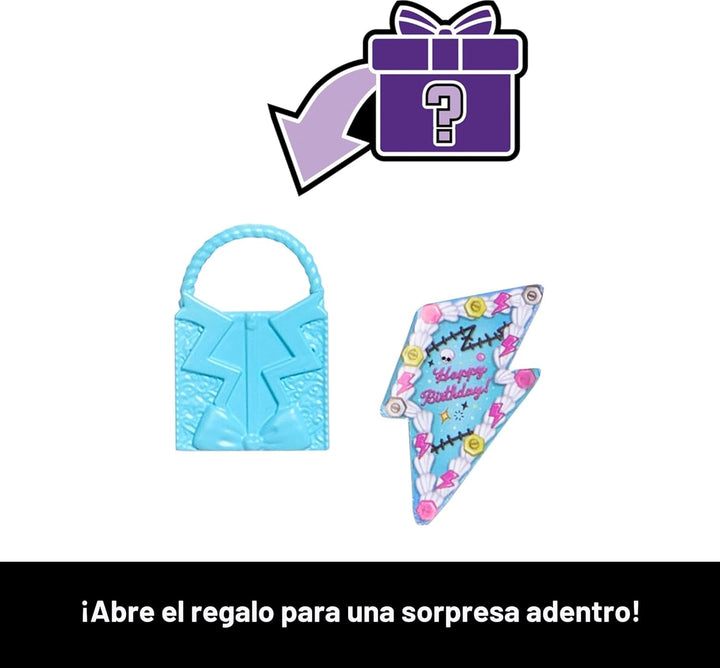 Monster High Muñeca de Cumpleaños Dulce y Aterradora, Frankie Stein...