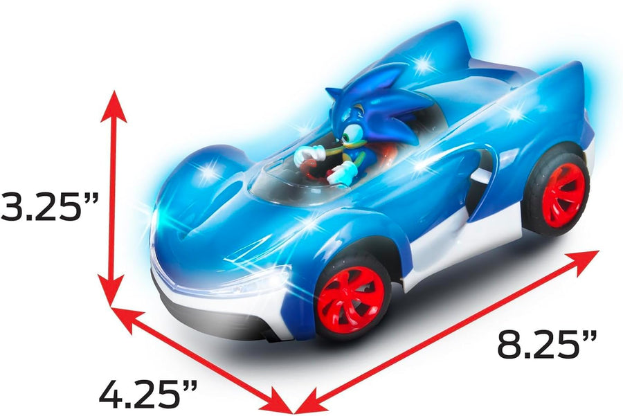 NKOK Team Sonic Racing R\/C Ready to Run Sonic Glow Racer con Turbo...