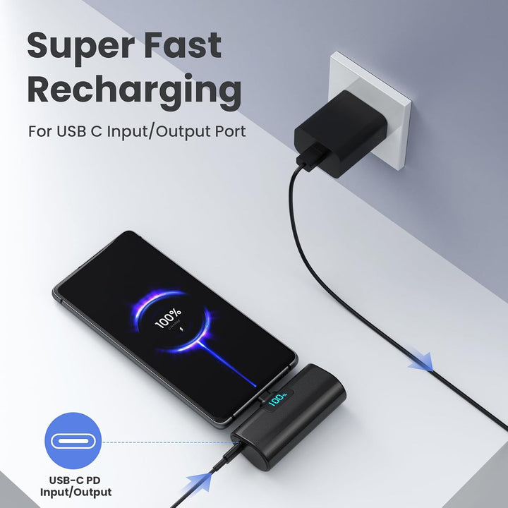 [Paquete de 2] Cargador Portátil para iPhone Serie 17\/16\/15, Banc...