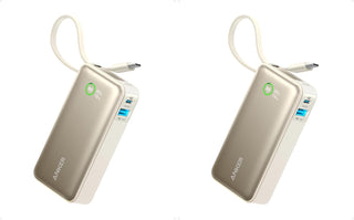 Anker Nano Power Bank, cargador portátil de 10,000 mAh con cable US...