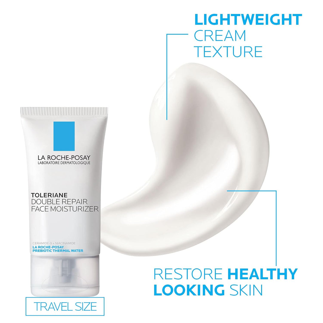 La Roche-Posay Toleriane - Limpiador facial suave e hidratante, lim...