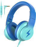 Candy Bila Auriculares con cable para niños, para la escuela, sobre la